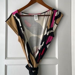 DVF Wrap Dress, size 4